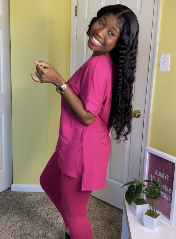 Buttery Soft Leggings Set (Pink)