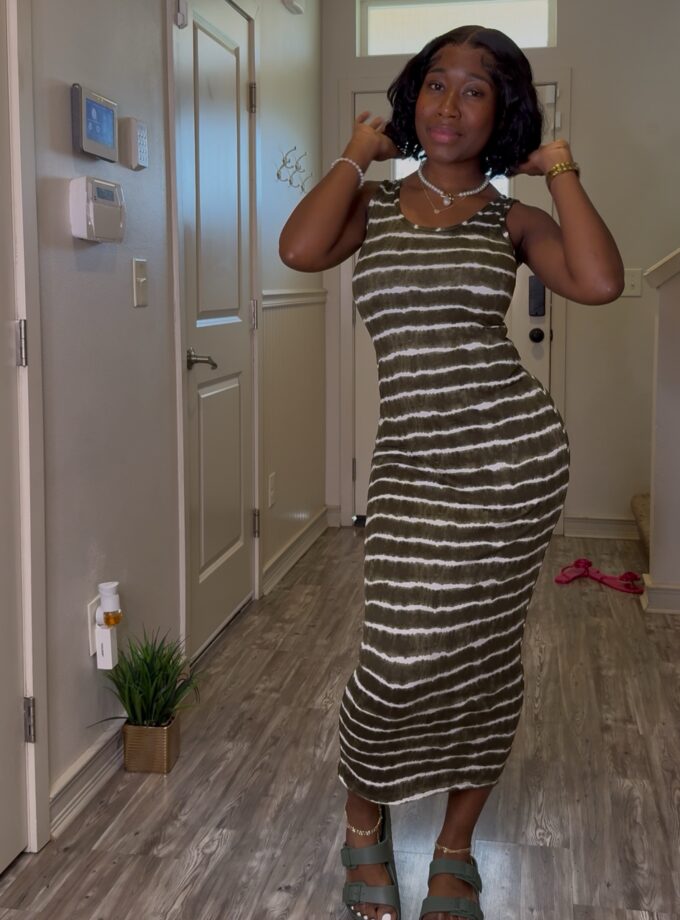 Muse Maxi Dress (Olive)