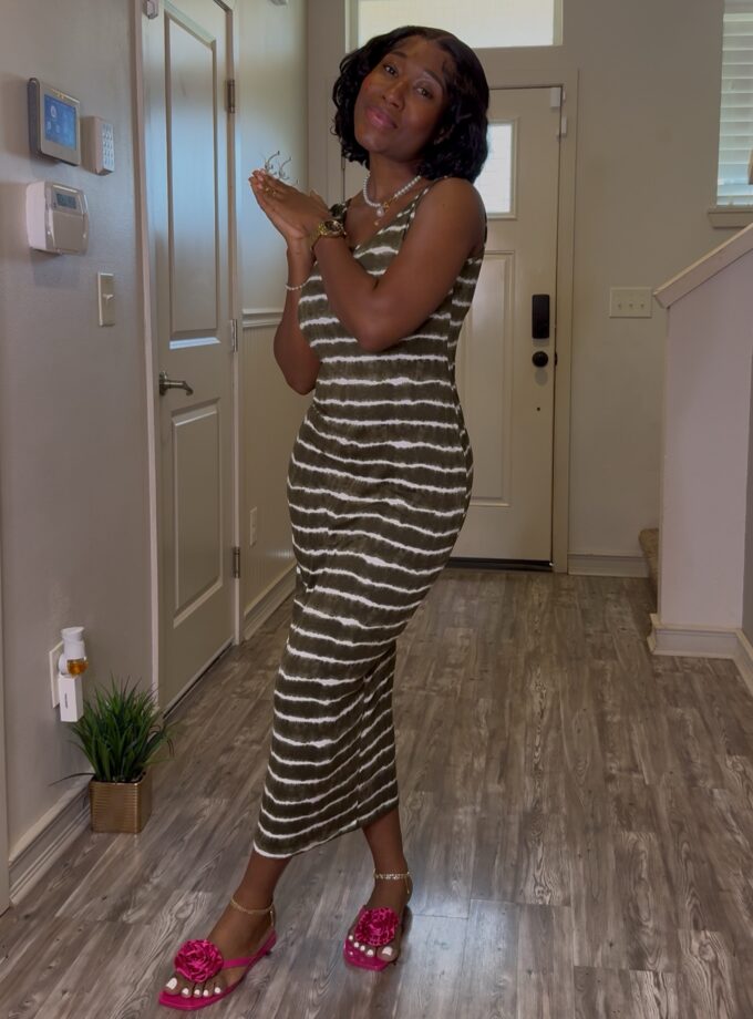 Muse Maxi Dress (Olive)