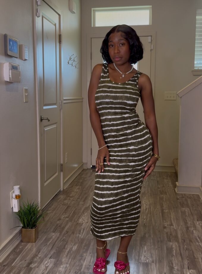 Muse Maxi Dress (Olive)