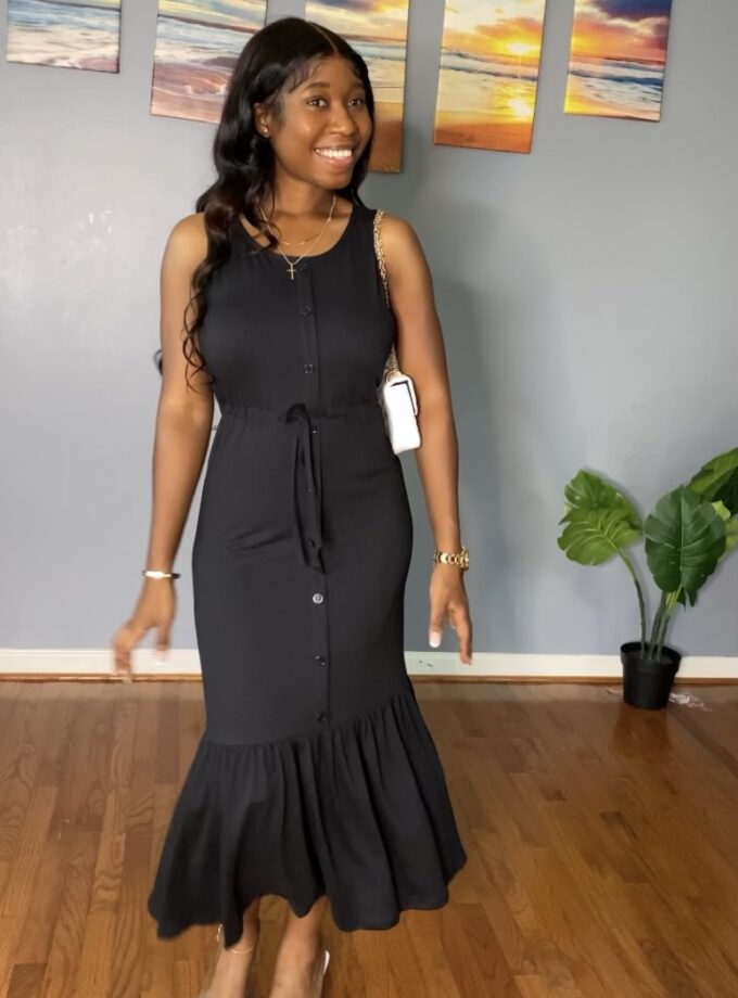 Willow Charm Midi Dress