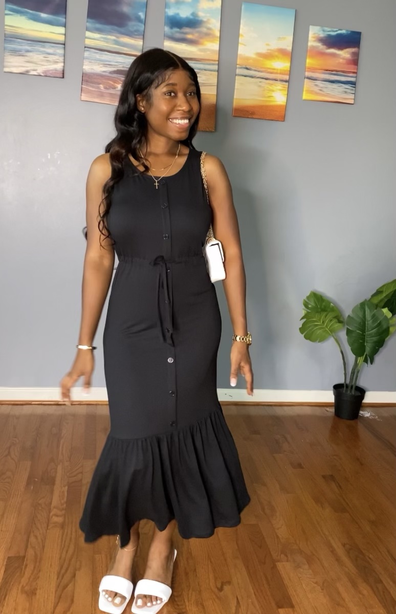 Willow Charm Midi Dress