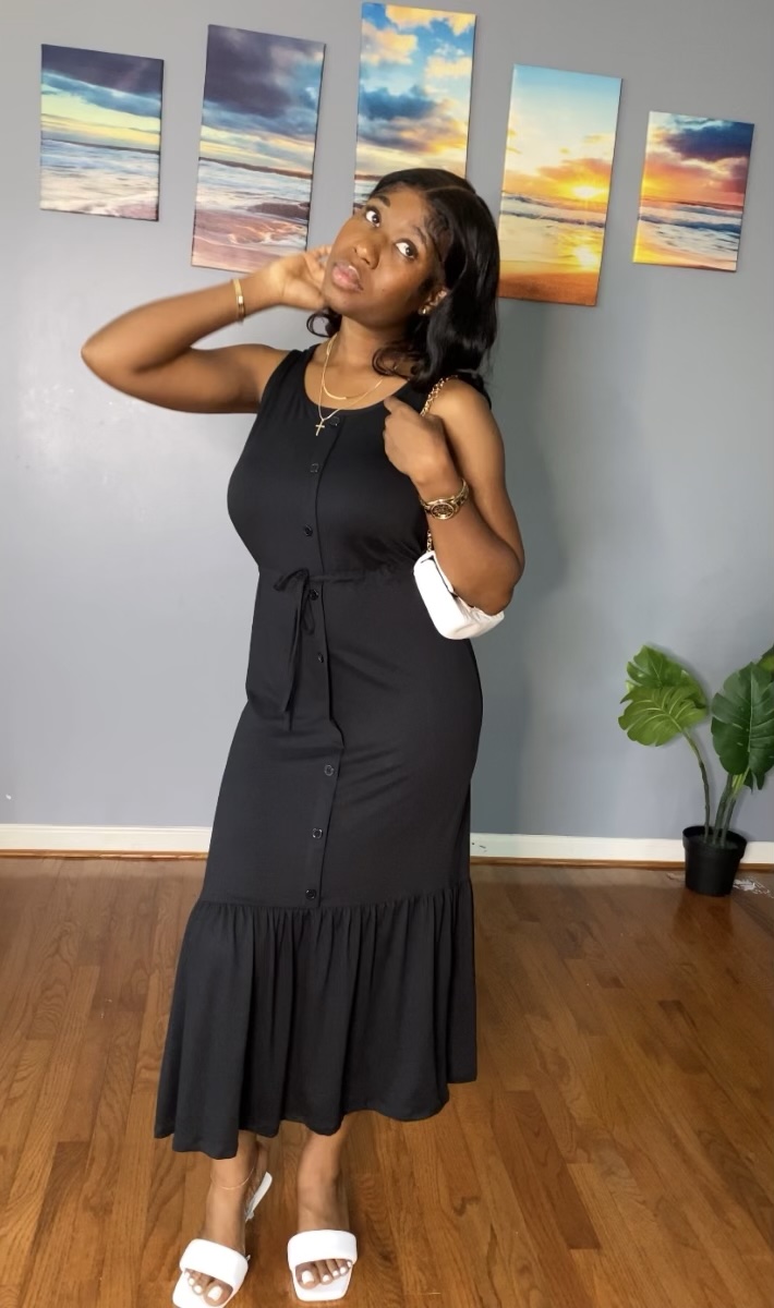 Willow Charm Midi Dress - Image 3