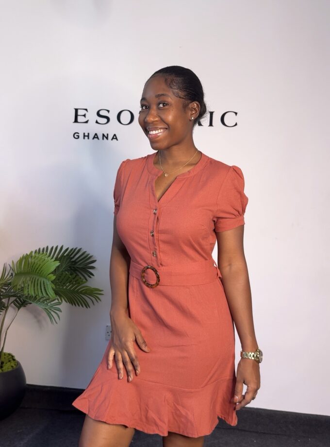 Z Bella Charm Dress (Rust)