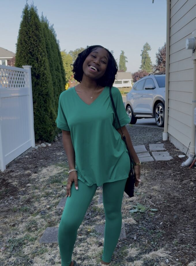 Buttery Soft Leggings Set (Kelly Green)
