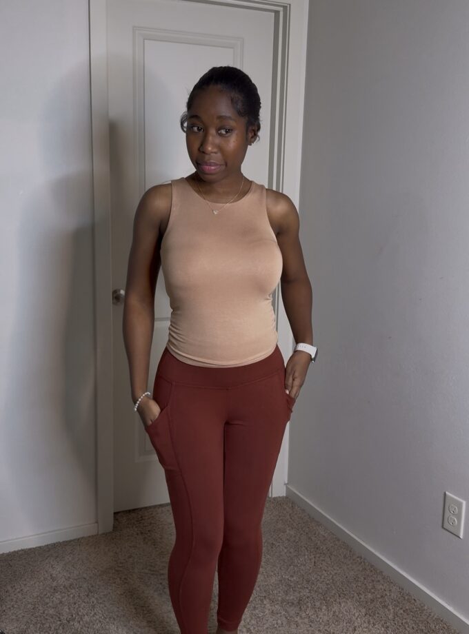 Everyday Motion Leggings (Rust)