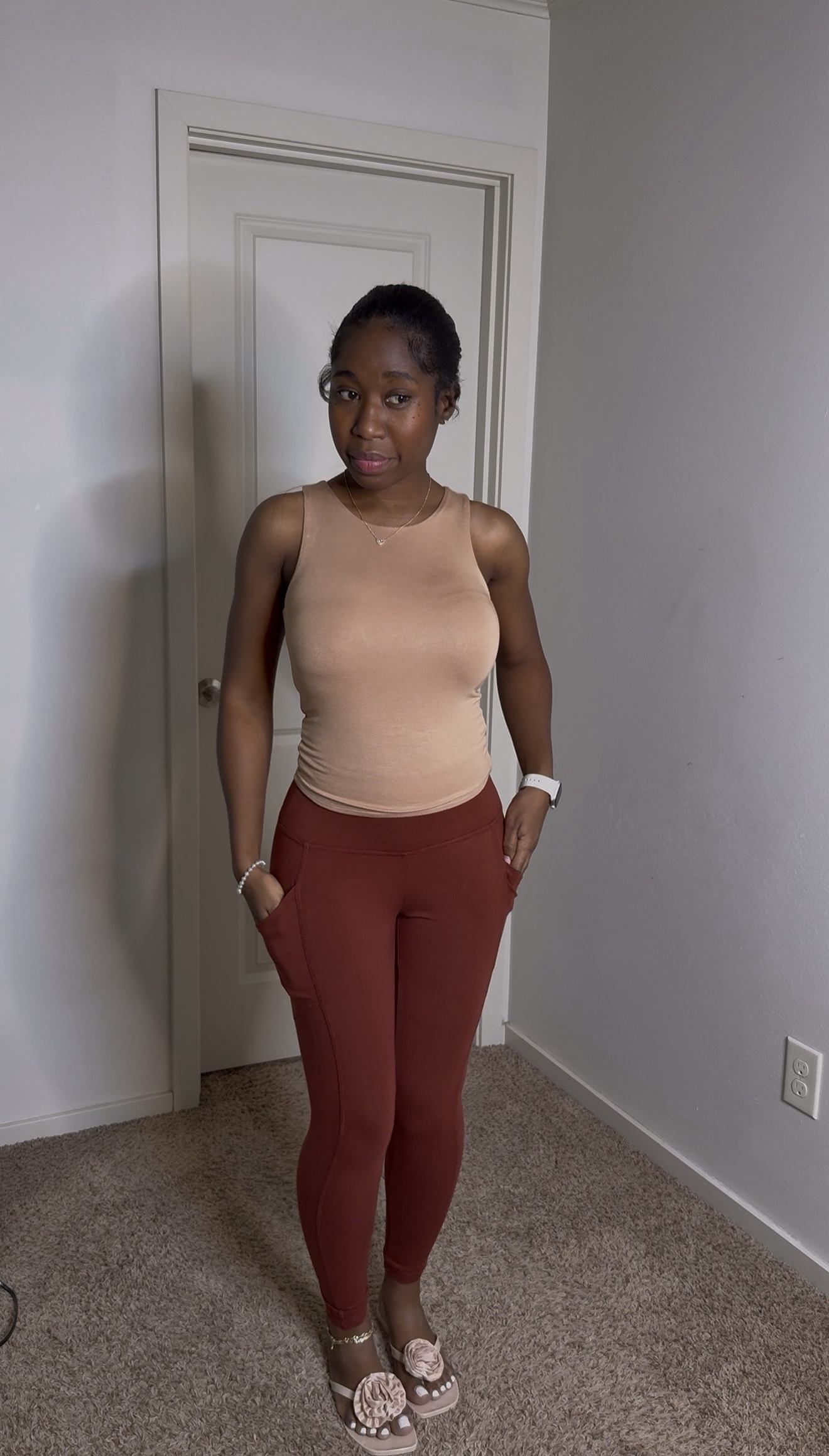 Everyday Motion Leggings (Rust)