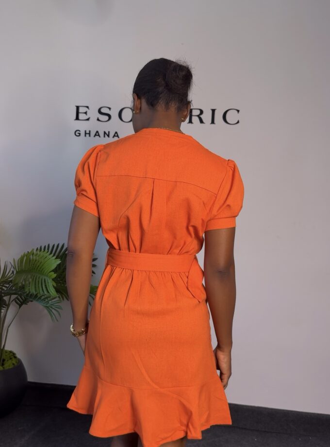 Z Bella Charm Dress (Orange)