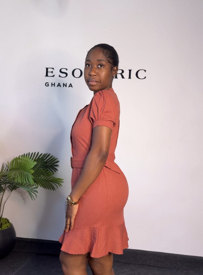 Z Bella Charm Dress (Rust)