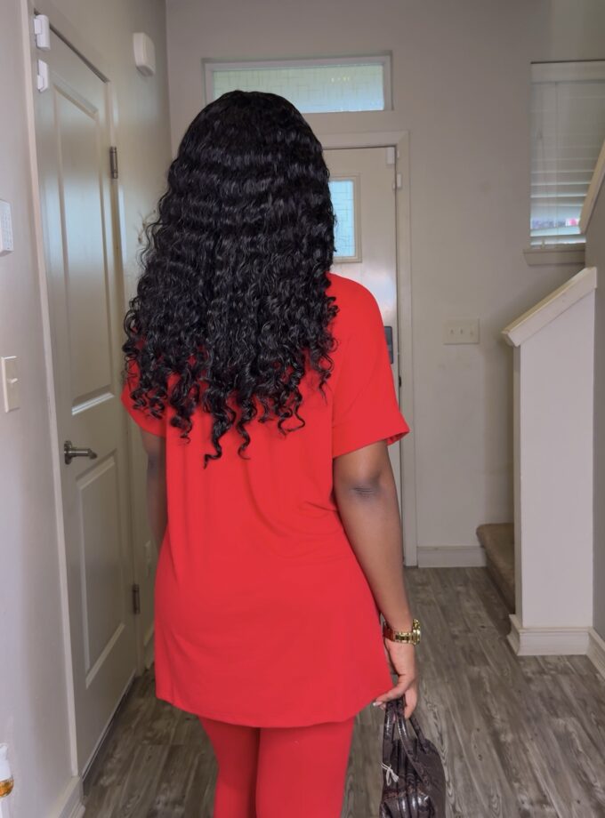 Buttery Soft Leggings Set (Red)