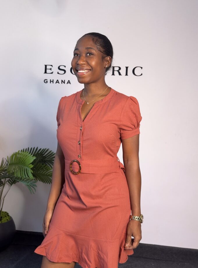 Z Bella Charm Dress (Rust)
