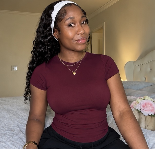Luxe Basic Fitted Top (Burgundy)