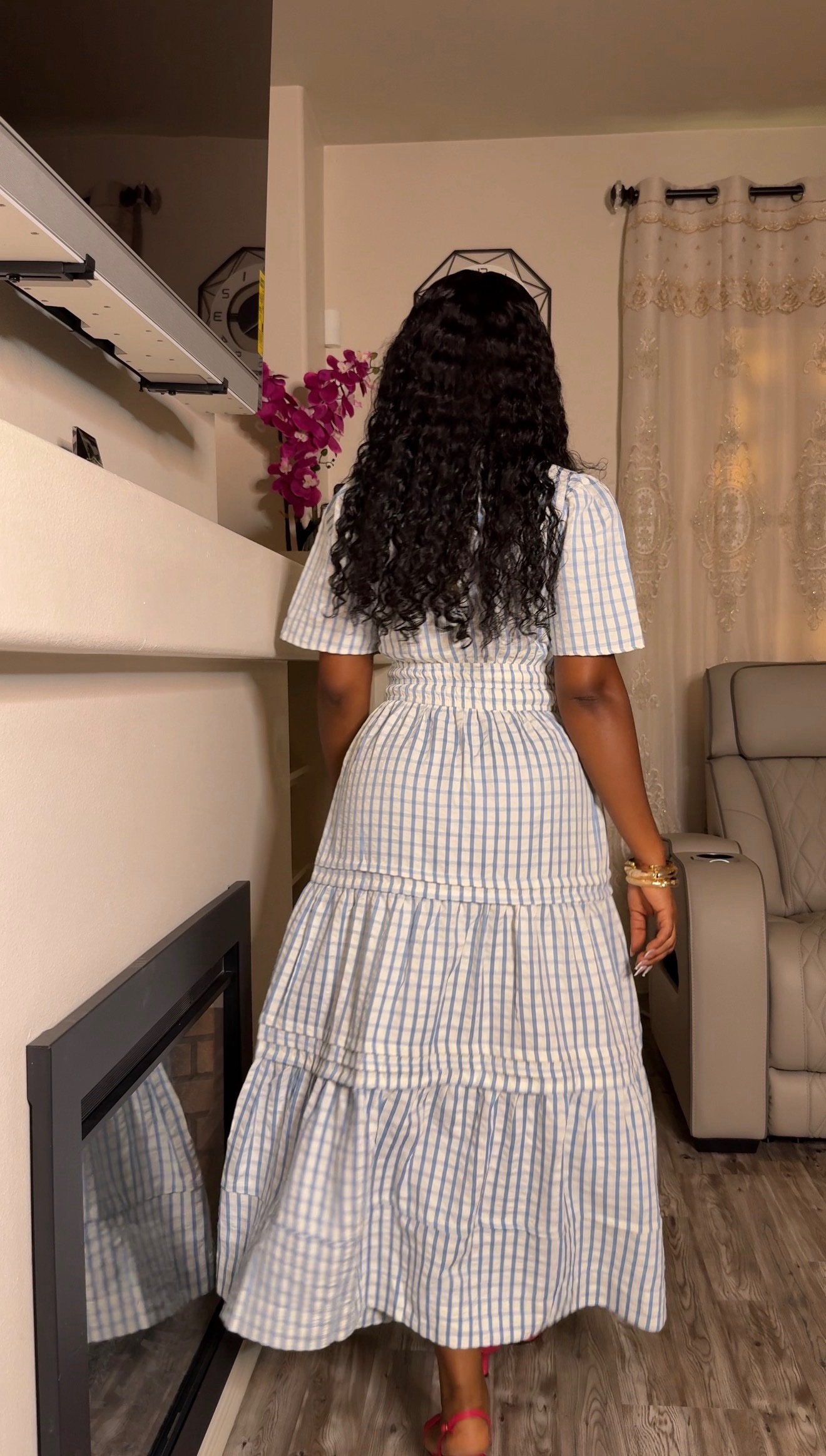 Bella Tiered Maxi Dress - Image 3